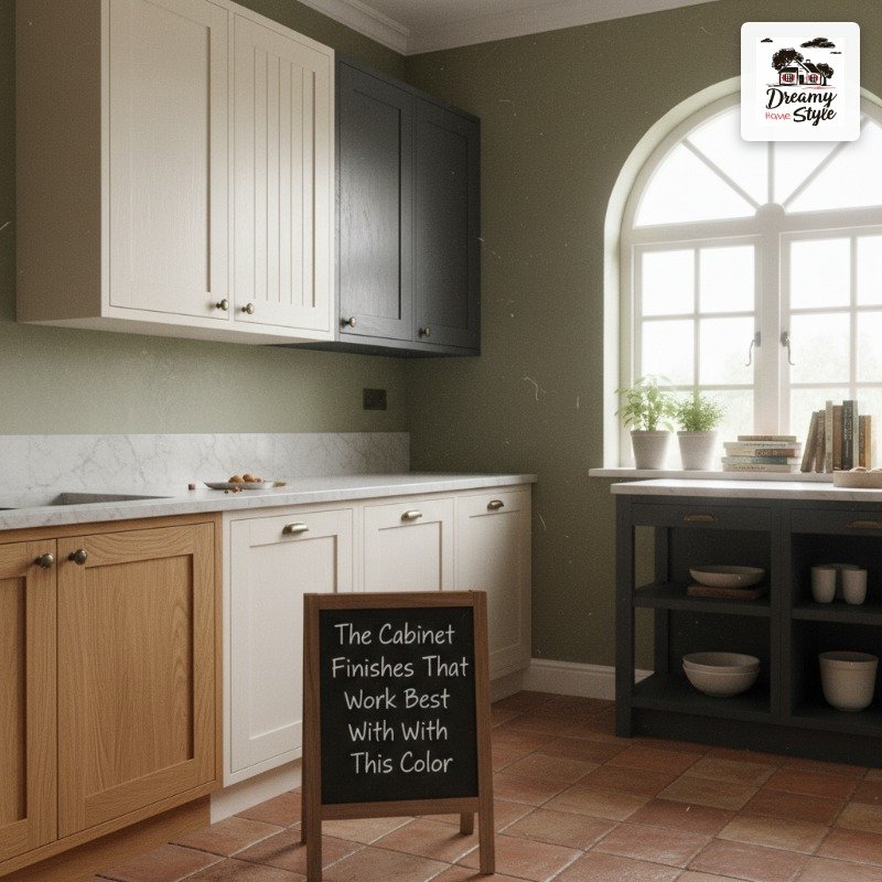 The Cabinet Finishes That Work Best With This Color