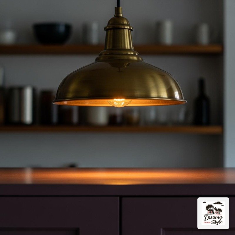 Lighting Your Aubergine Kitchen So It Actually Glows