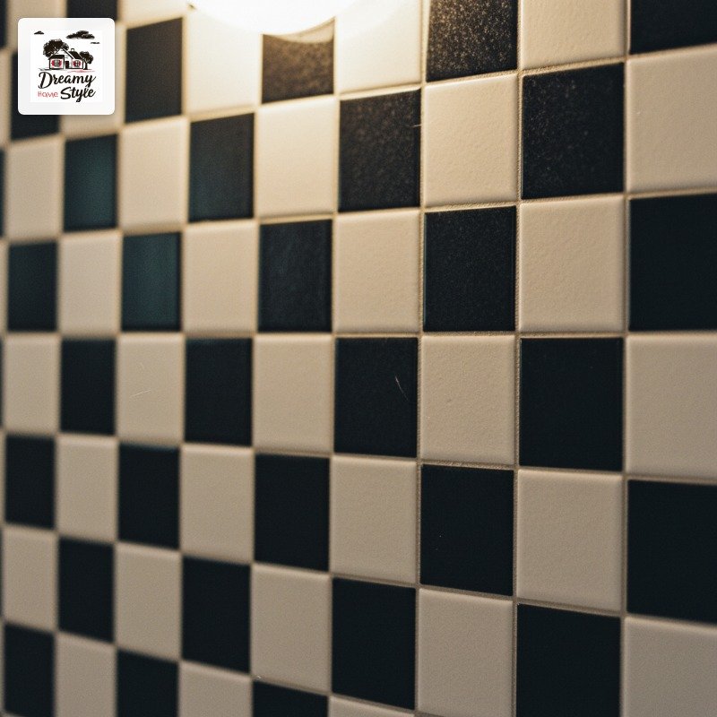 Going Bold: Checkerboard on the Wall Instead of the Floor