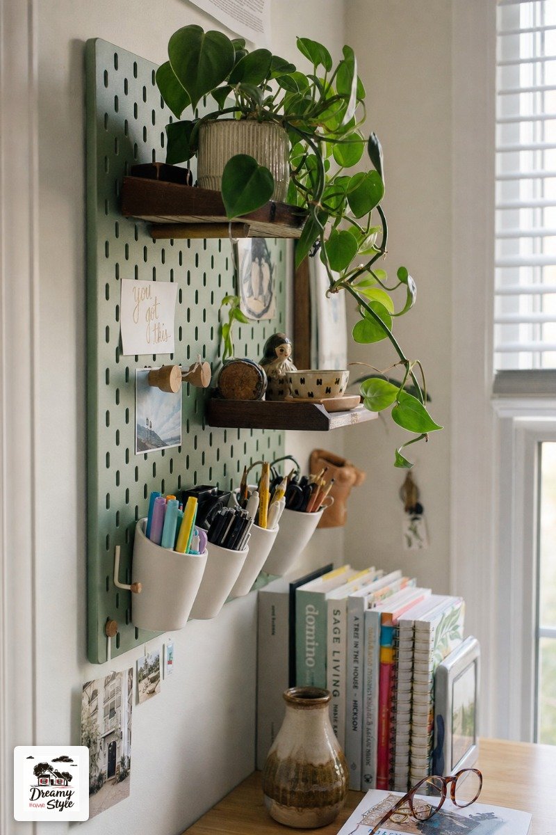 A Pegboard Wall for People Who Lose Everything