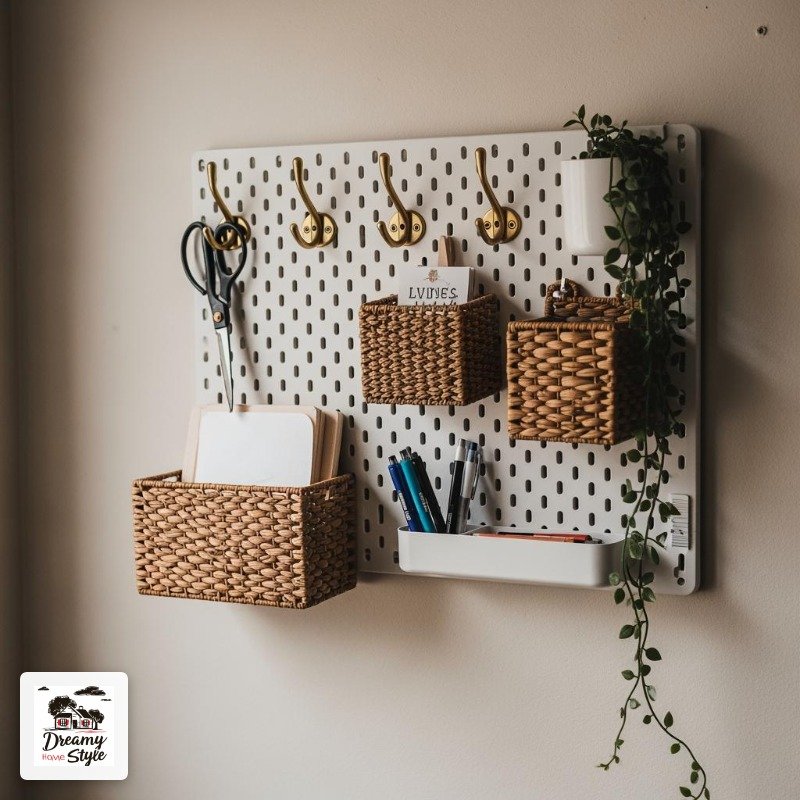 A Pegboard Wall for People Who Lose Everything