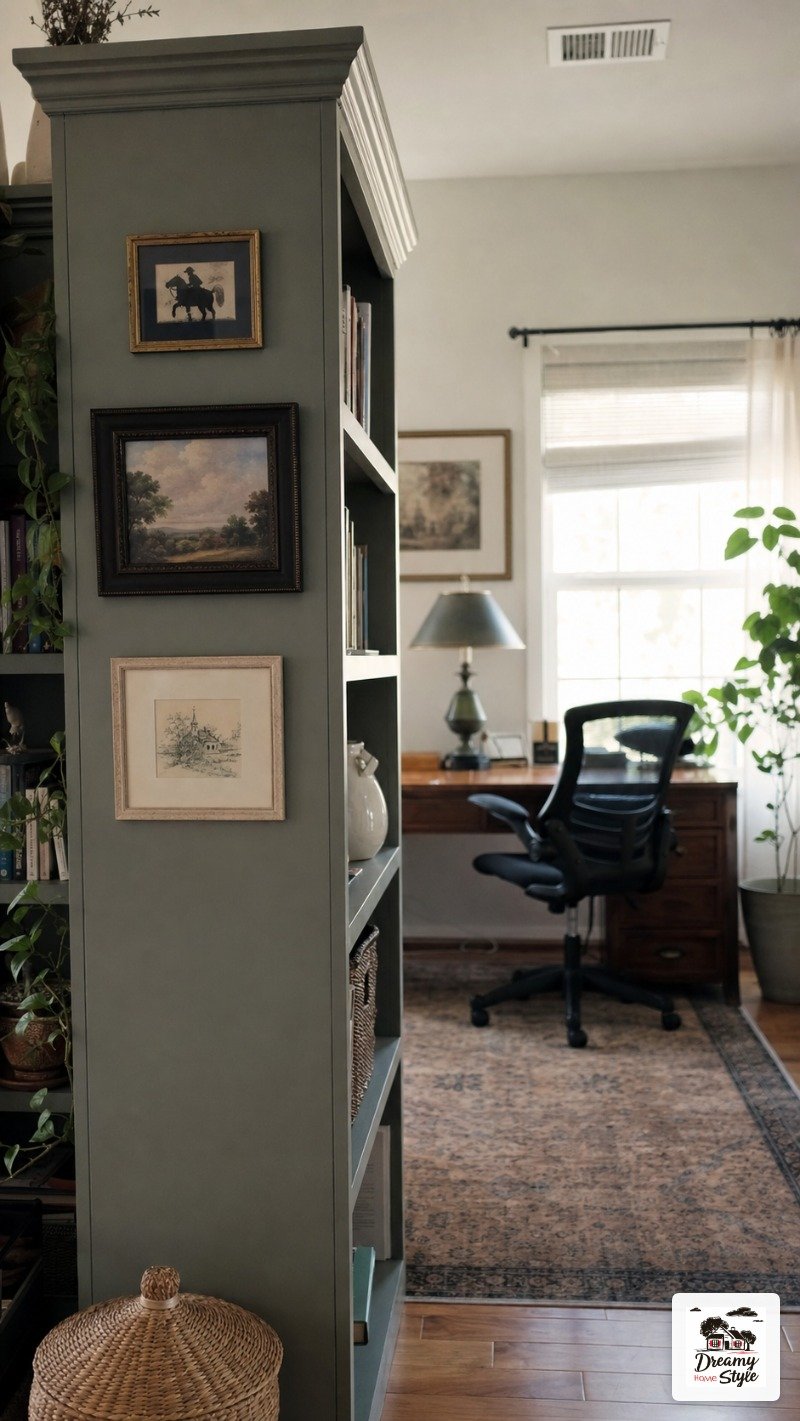 The Small Bookcase That Works as a Room Divider