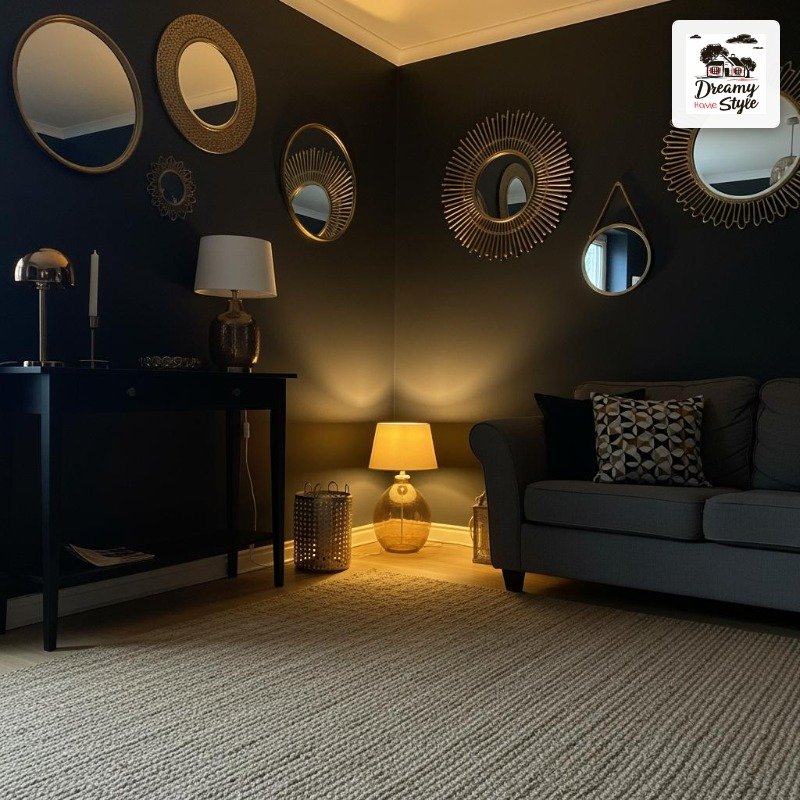 Soft Black + Warm Metallics + Natural Fiber