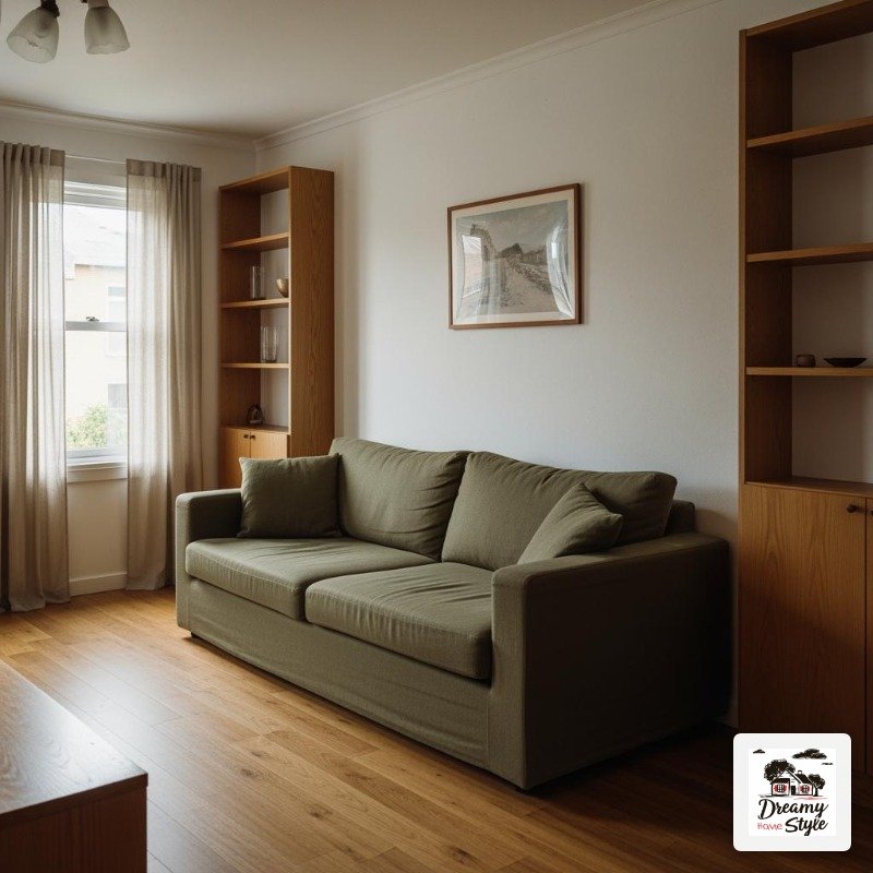 Warm White + Olive Green + Honey Oak