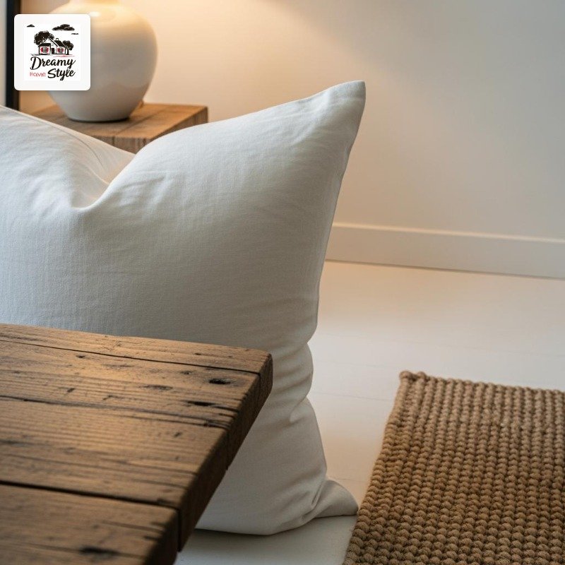All-White With Warm Wood and Texture Layers
