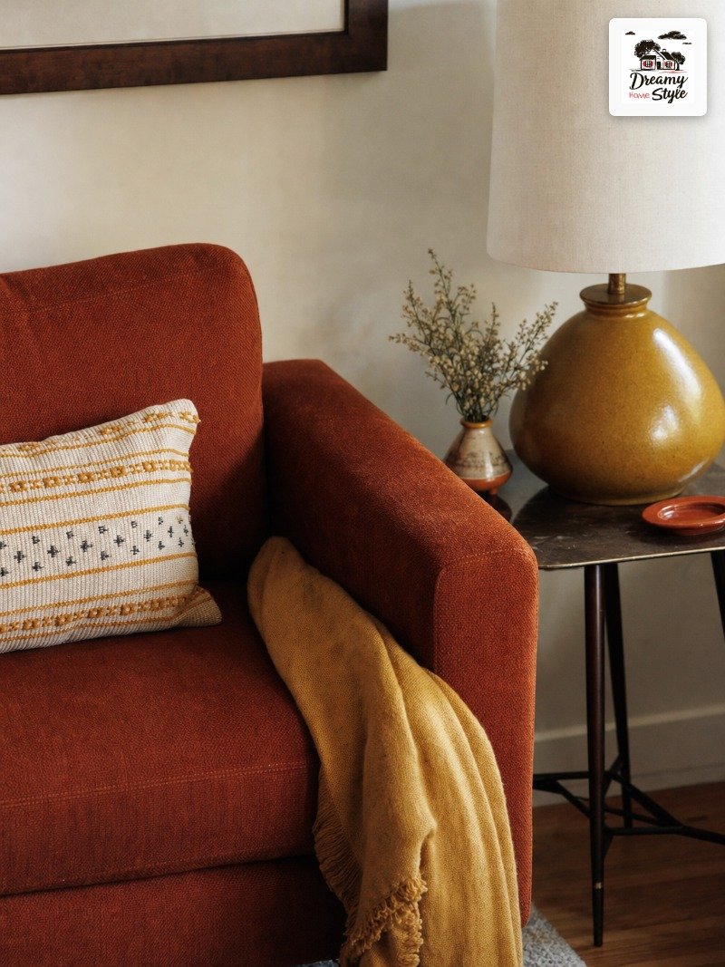 The Accent Wall Is a Bold, Isolated Pop of Color