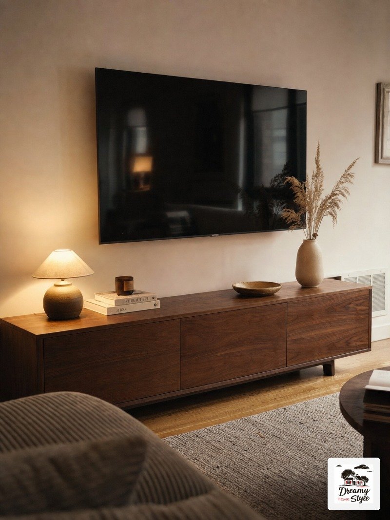 The TV Is Just... Hanging There, Naked on the Wall