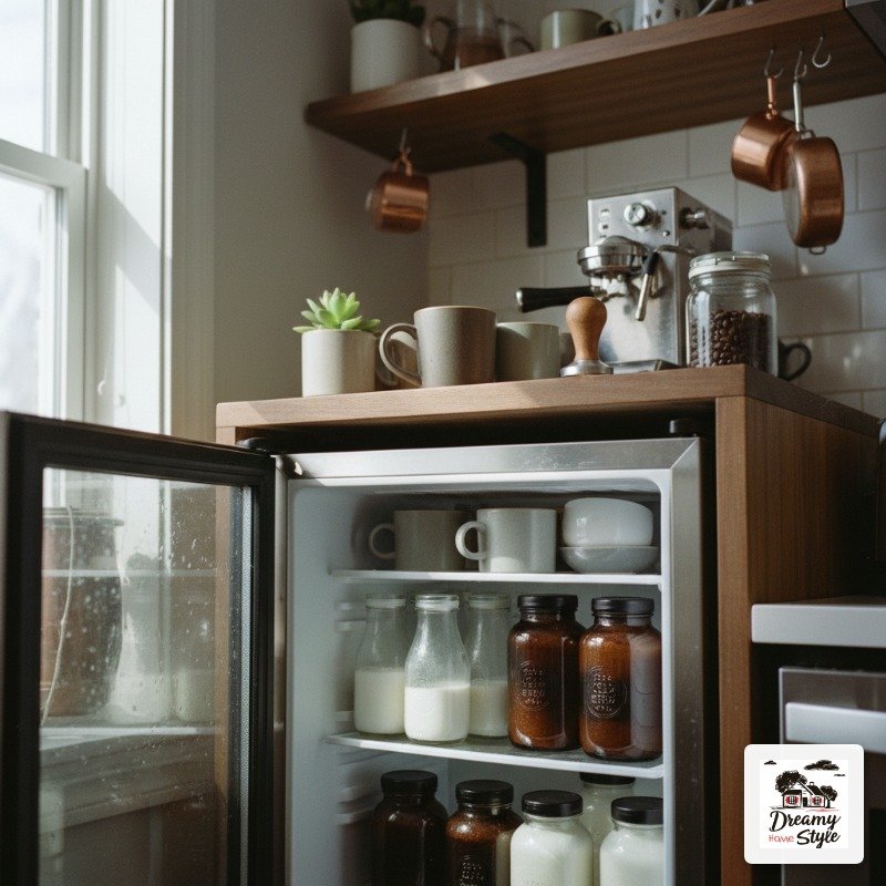 Mini Fridge Integration for the Serious Coffee Person