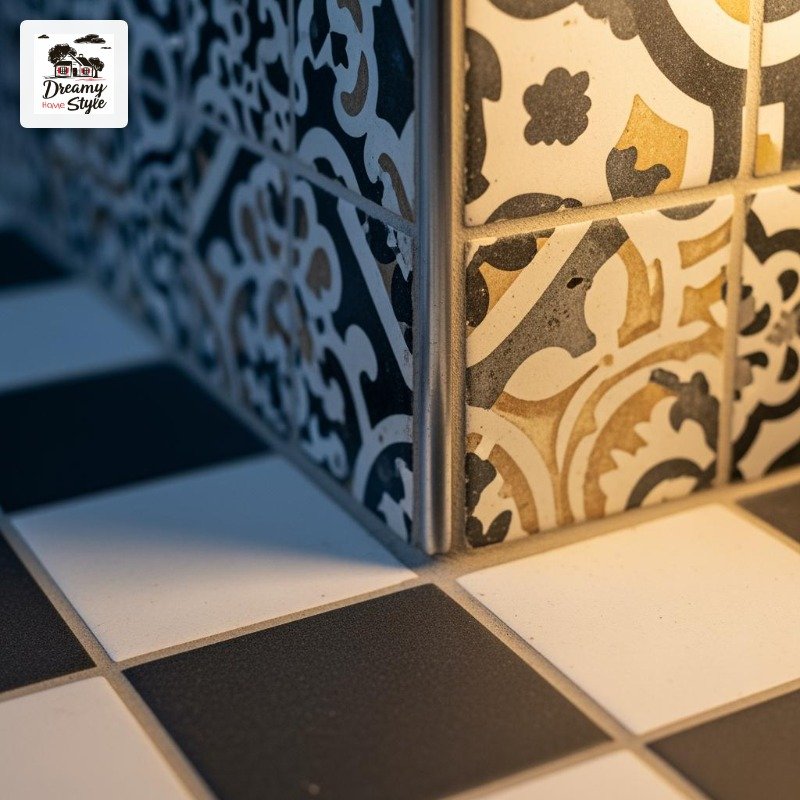 Mixing Checkerboard with Zellige or Handmade Tile