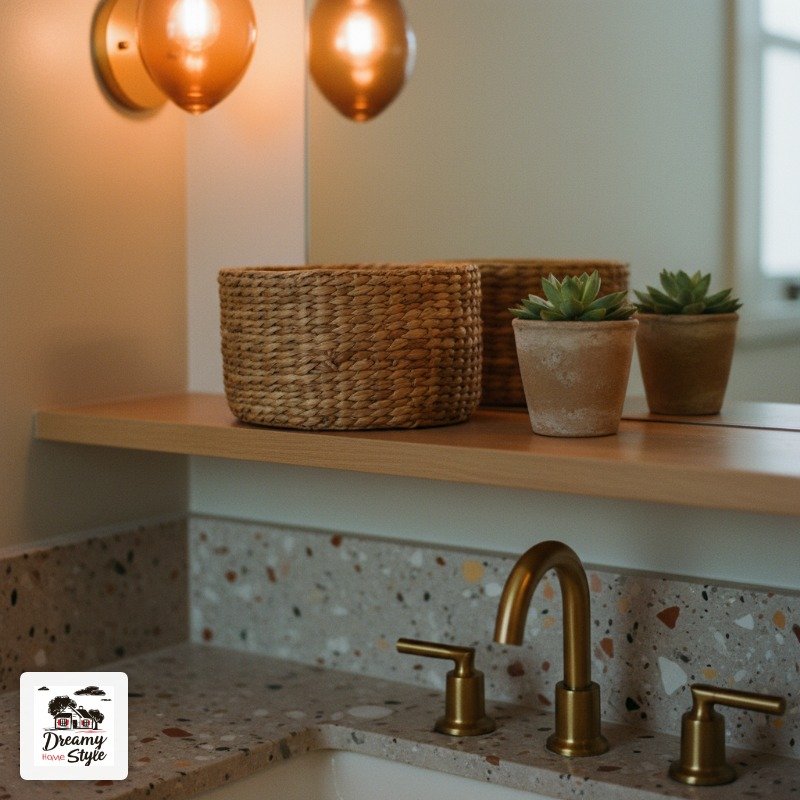 Styling Around Terrazzo: What Goes on the Walls and Shelves