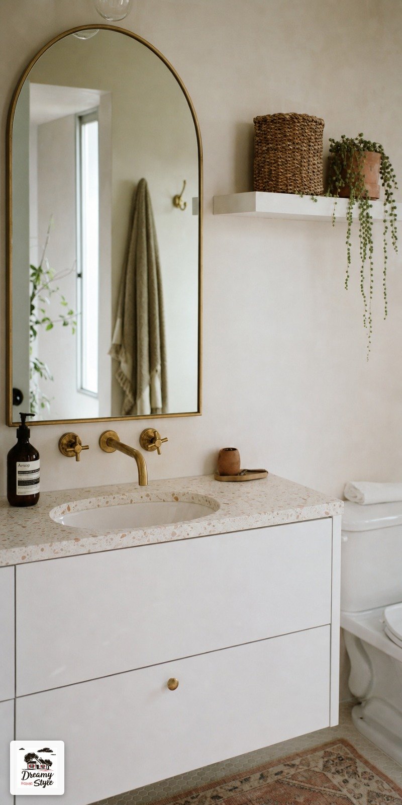 Styling Around Terrazzo: What Goes on the Walls and Shelves