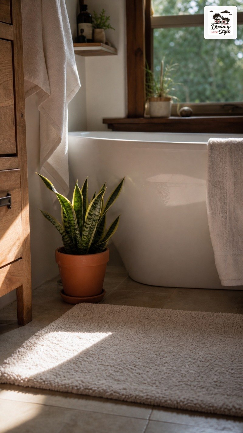 The Plant Trick That Makes My Bathroom Look Designer
