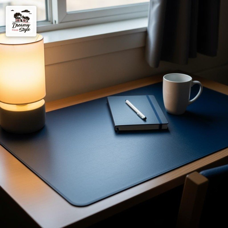 Style Your Desk With a Blue Desk Mat for a Polished Finishing Touch