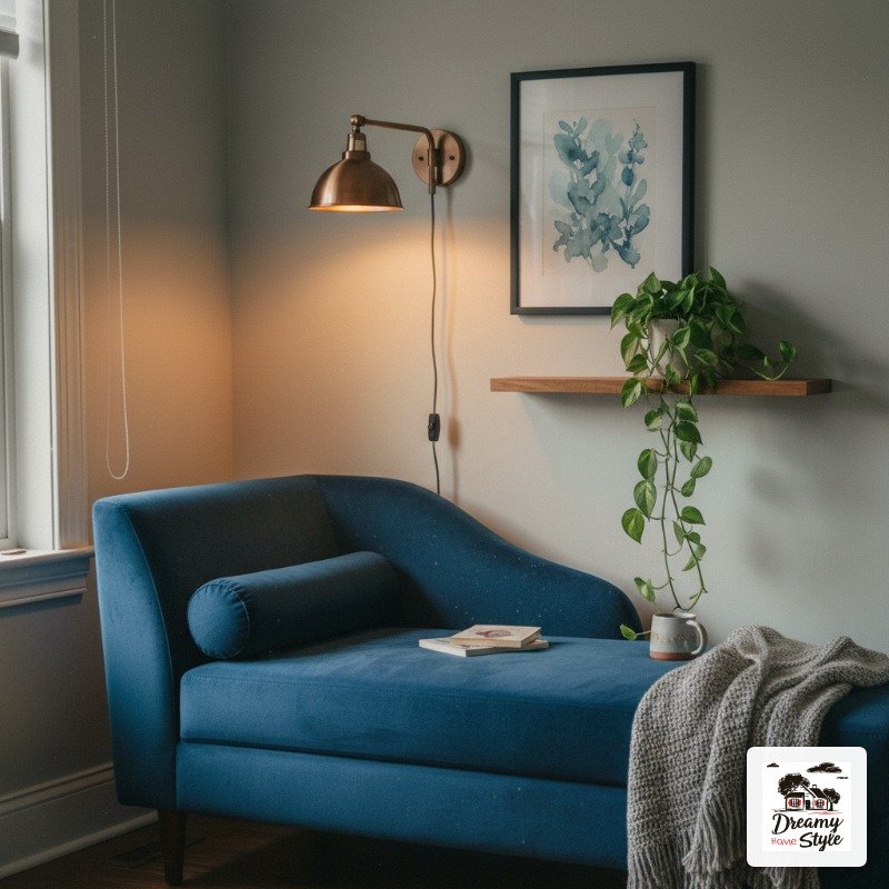What to Put Behind the Chaise (This Is the Secret Sauce)
