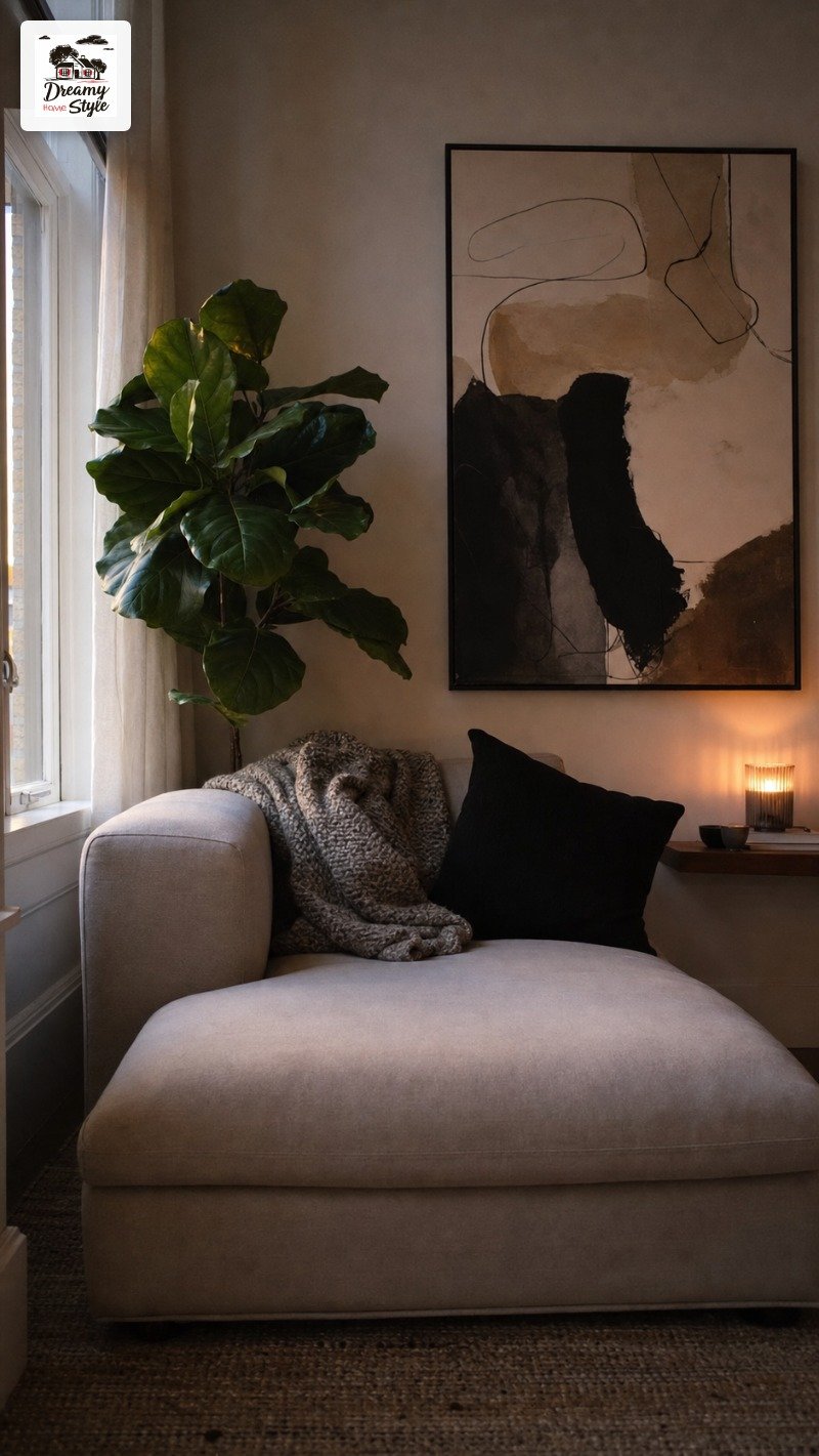 What to Put Behind the Chaise (This Is the Secret Sauce)