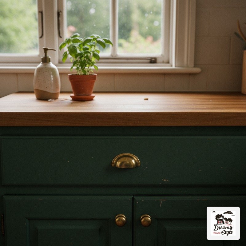 Countertops That Play Nice With Dark Color