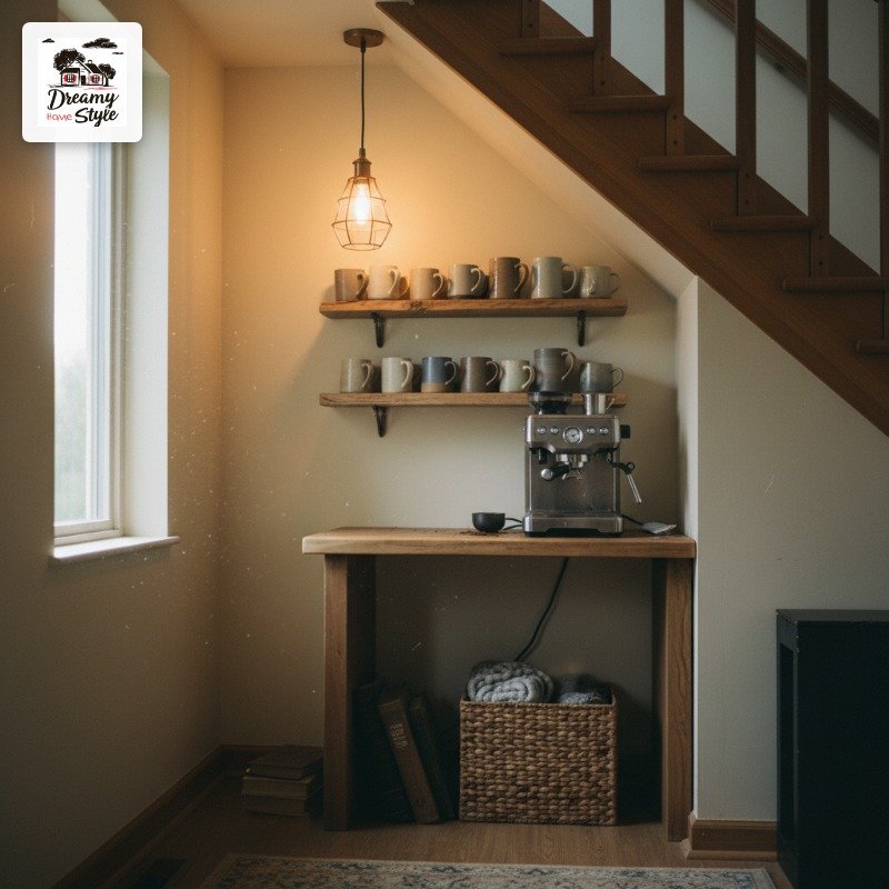 The Under-Stairs Coffee Nook That Lives Rent-Free in My Head
