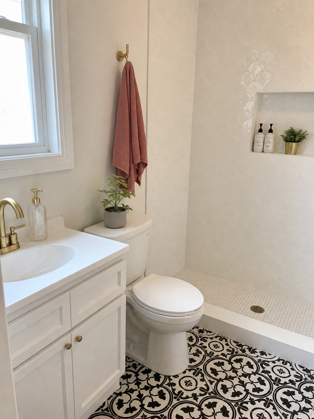 Small Bathroom? This Combo Actually Helps