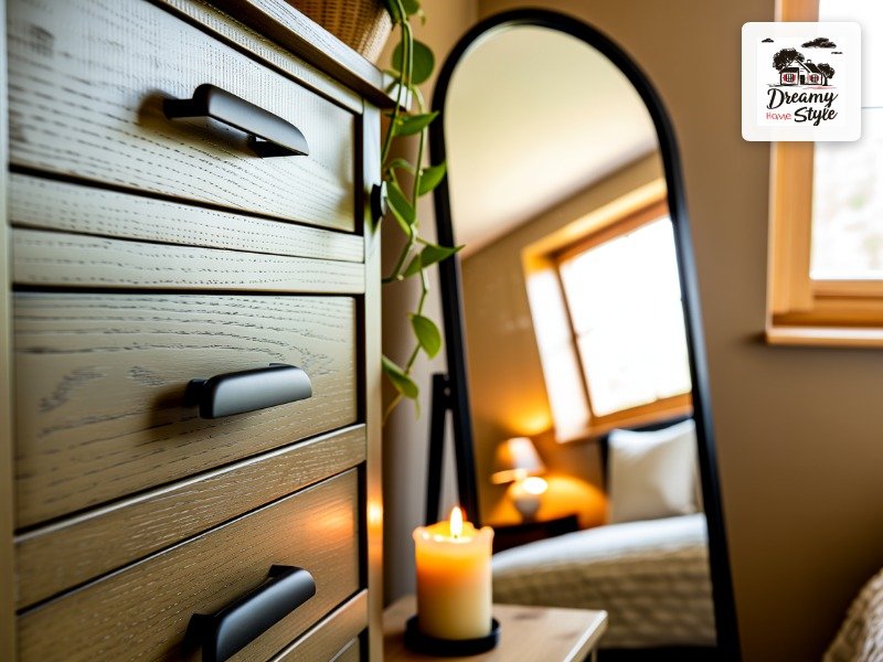 The Rustic Wood Dresser Pairing That Just Gets It