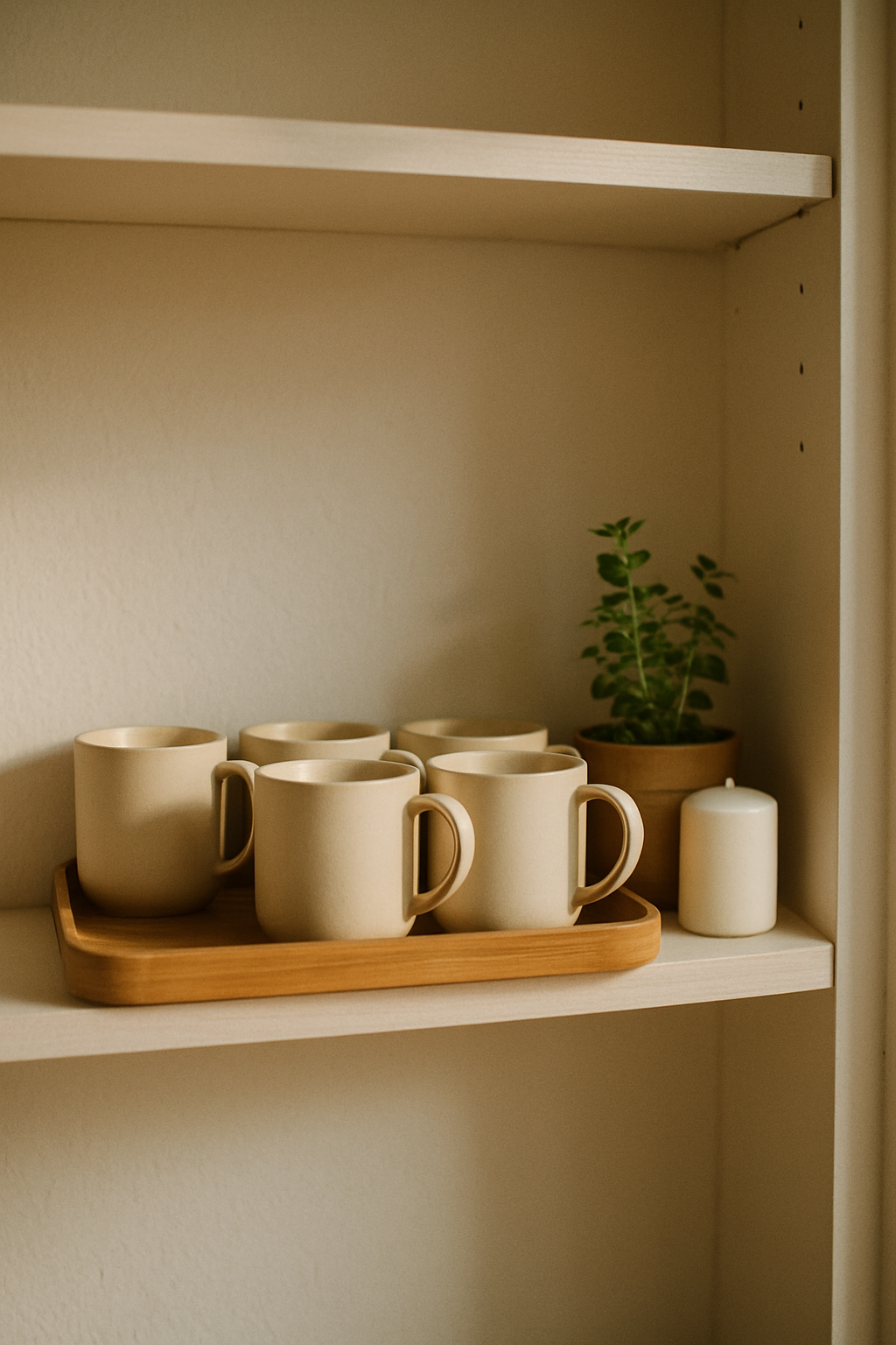 One Tray to Rule the Open Shelf Situation