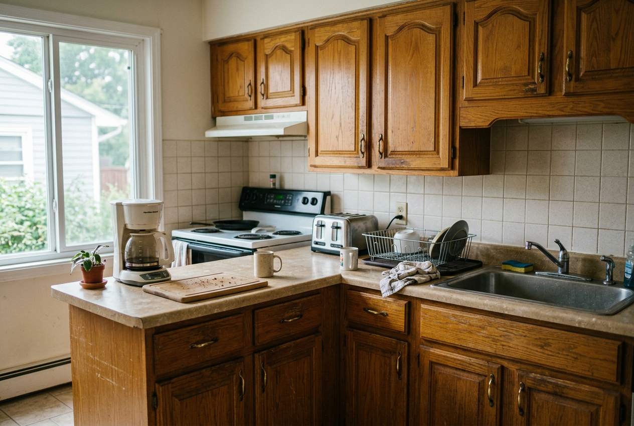 counter-tops-with-honey-oak-cabinets