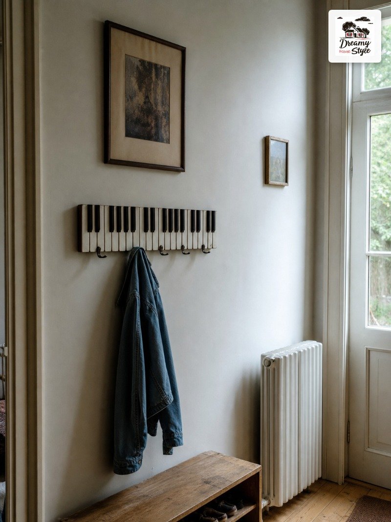 What a Piano Key Coat Rack Actually Looks Like (Before You Fall For One)