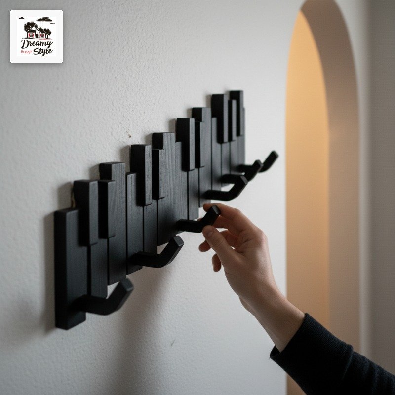 What a Piano Key Coat Rack Actually Looks Like (Before You Fall For One)