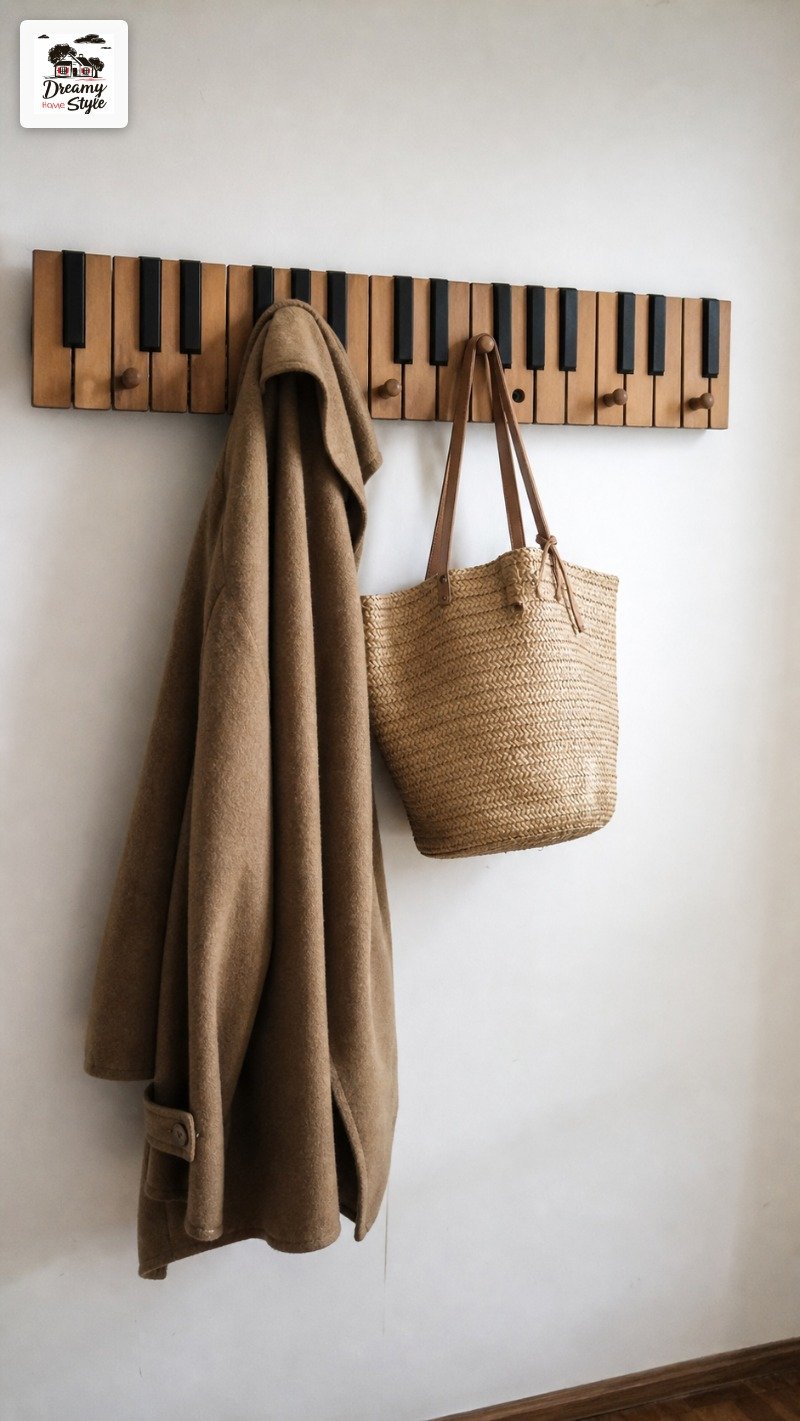 Styling the Hooks So It Doesn't Just Look Like Stuff Hanging on a Wall