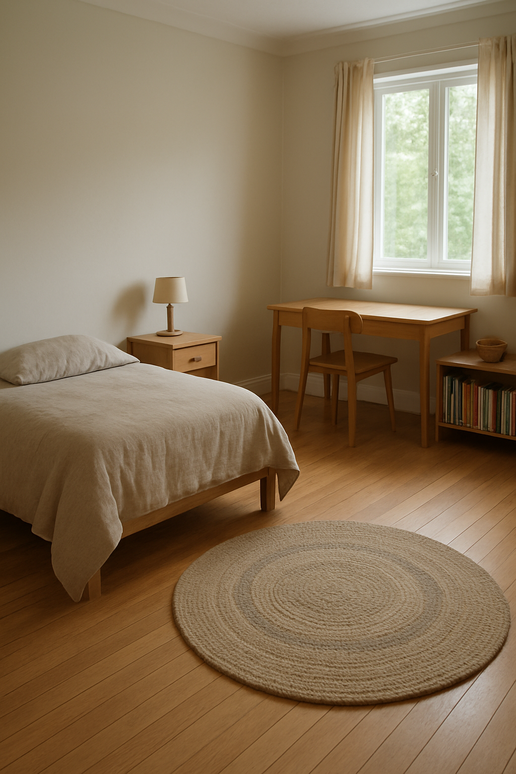 Kid's Room Layout — a furnished plan to start from