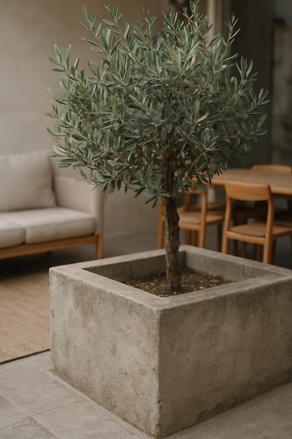 Planters Make a Better Wall Than an Actual Wall