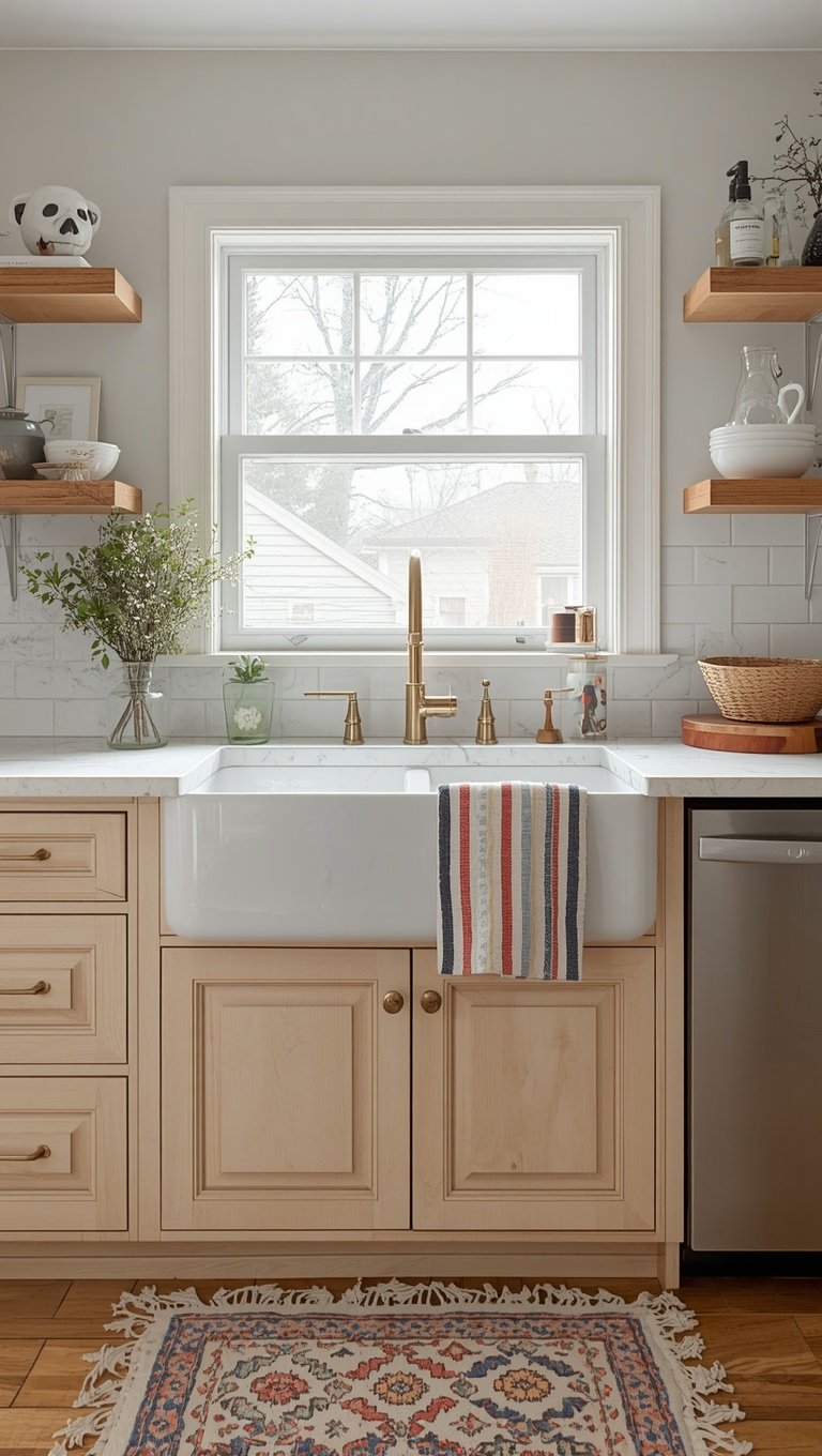 Apron Front Sinks That Anchor a Whole Farmhouse Kitchen