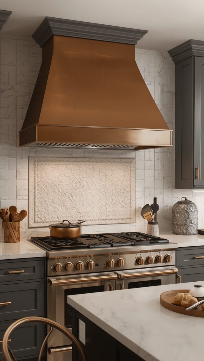The Warm Brass or Copper Hood