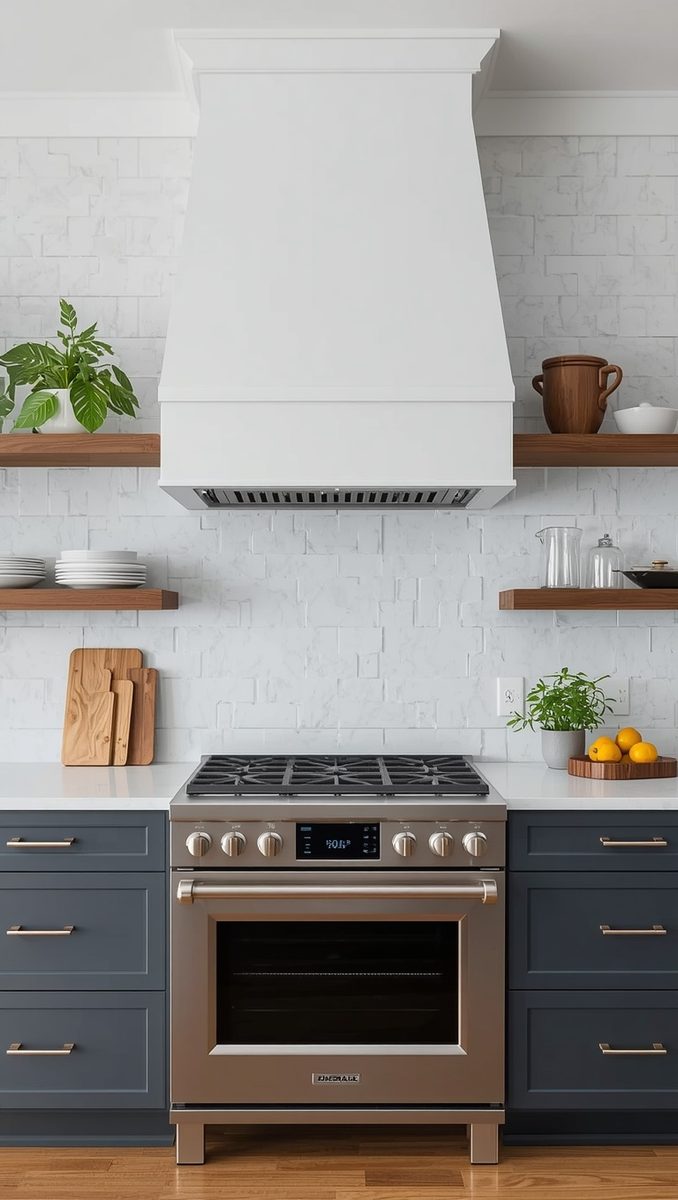 The Hood With Shelves on Both Sides<