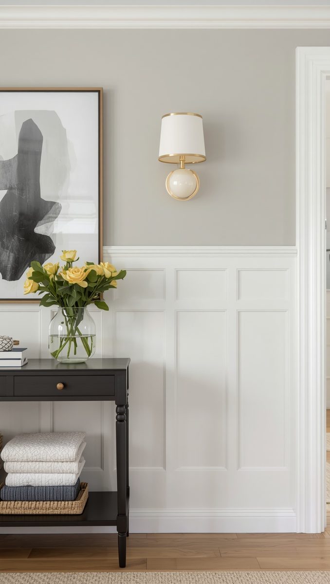 Two-Tone Wainscoting