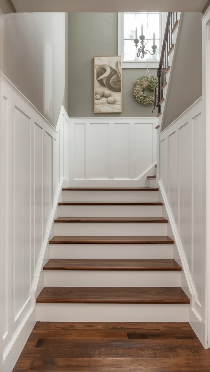 Stairway Wall Paneling