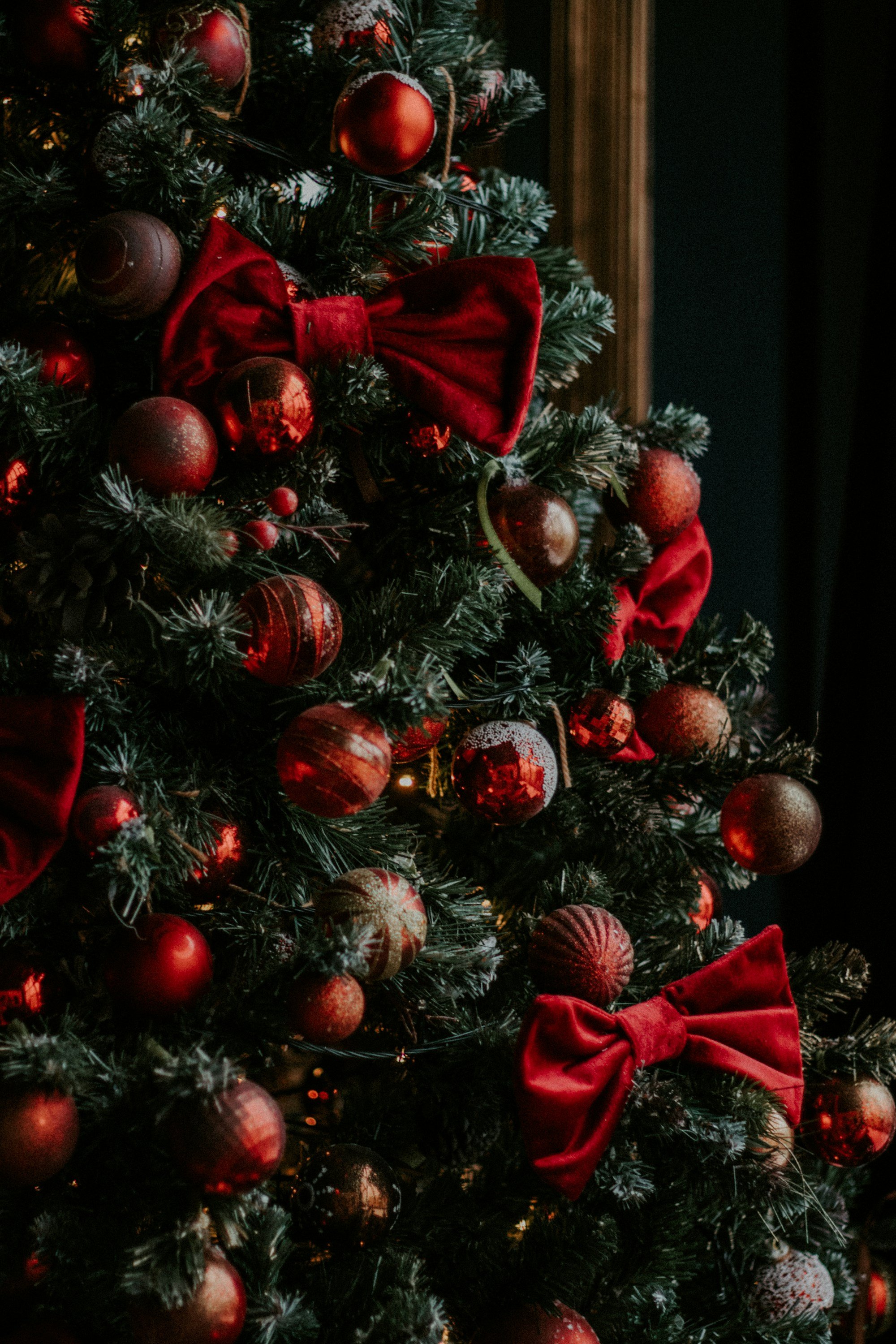 Flocked Christmas Tree Ideas That Look Like Fresh Snow Indoors
