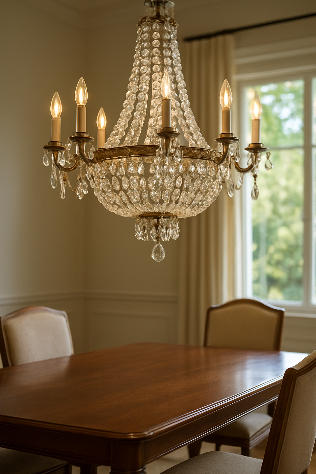 Chandeliers Hang Lower Than You Think
