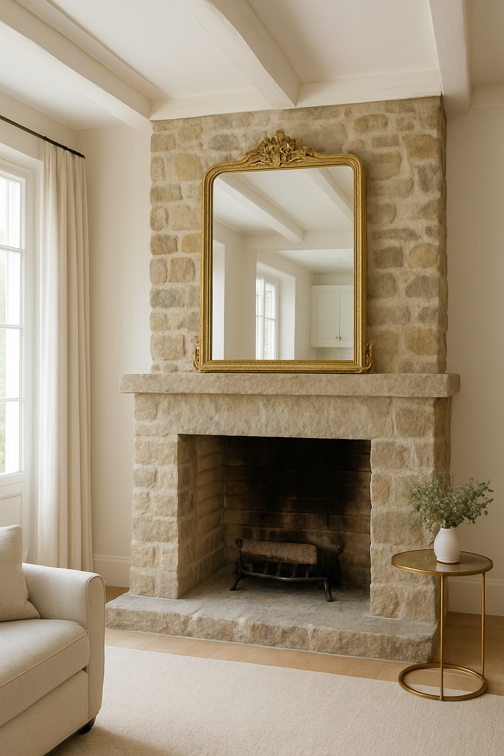 The Fastest Way to Spot a Fake French Country Living Room