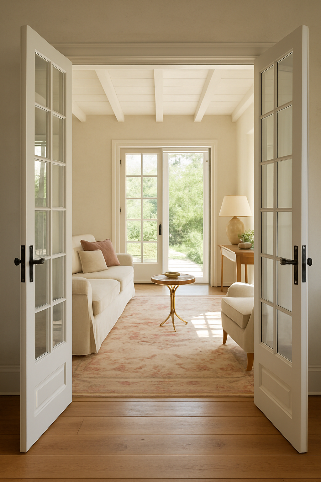French Doors Need Room to Swing, Not Just a Path