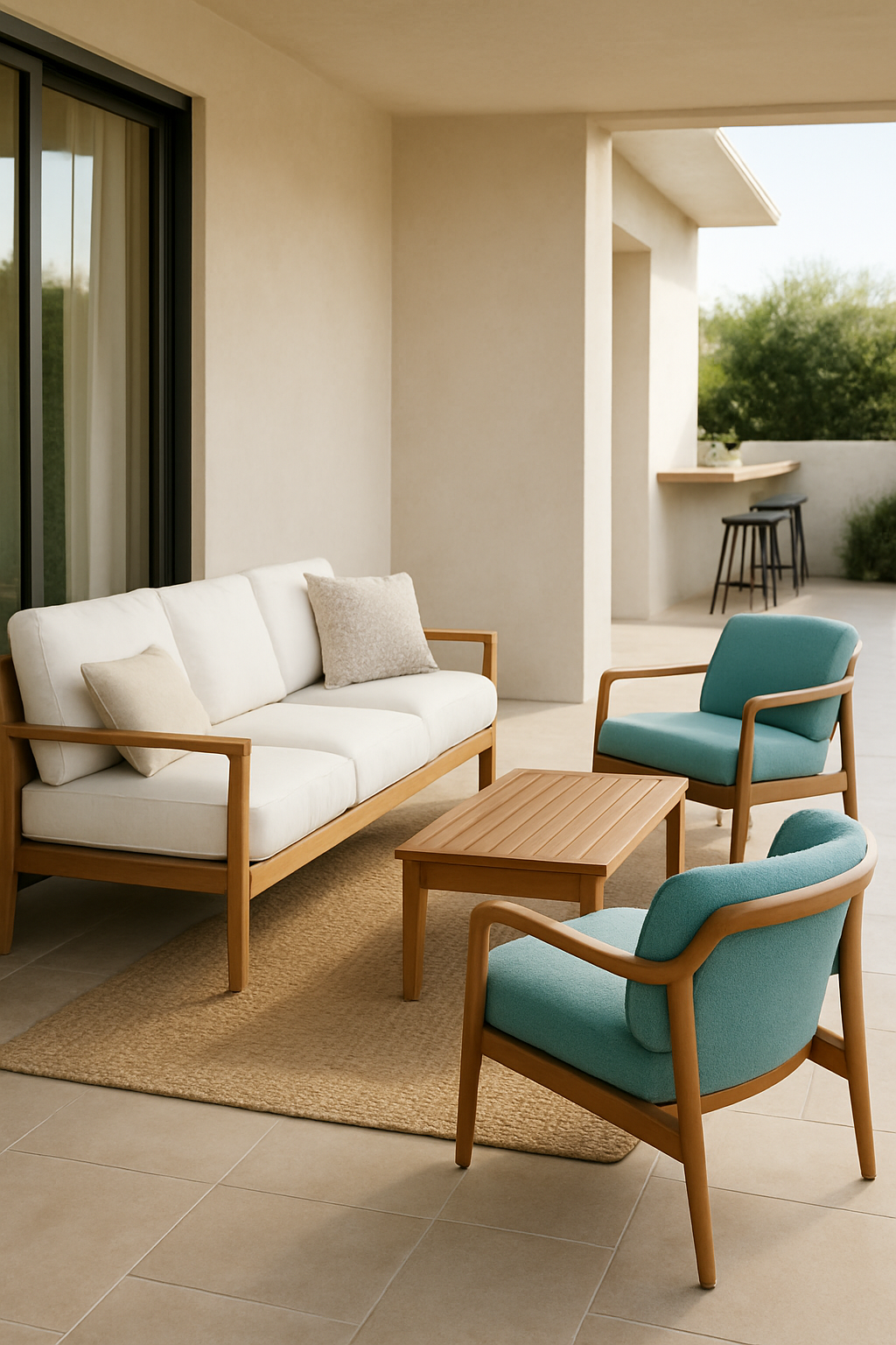 Give Seating the Dry Side of the Room