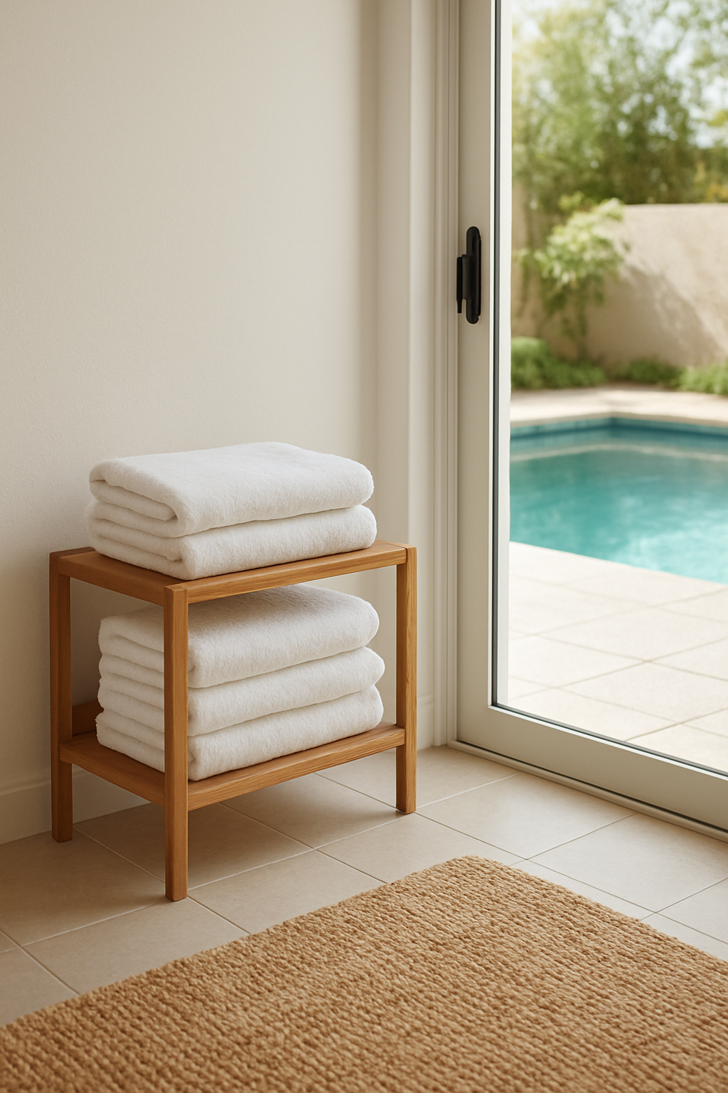 Towels Belong at the Door, Not the Bar