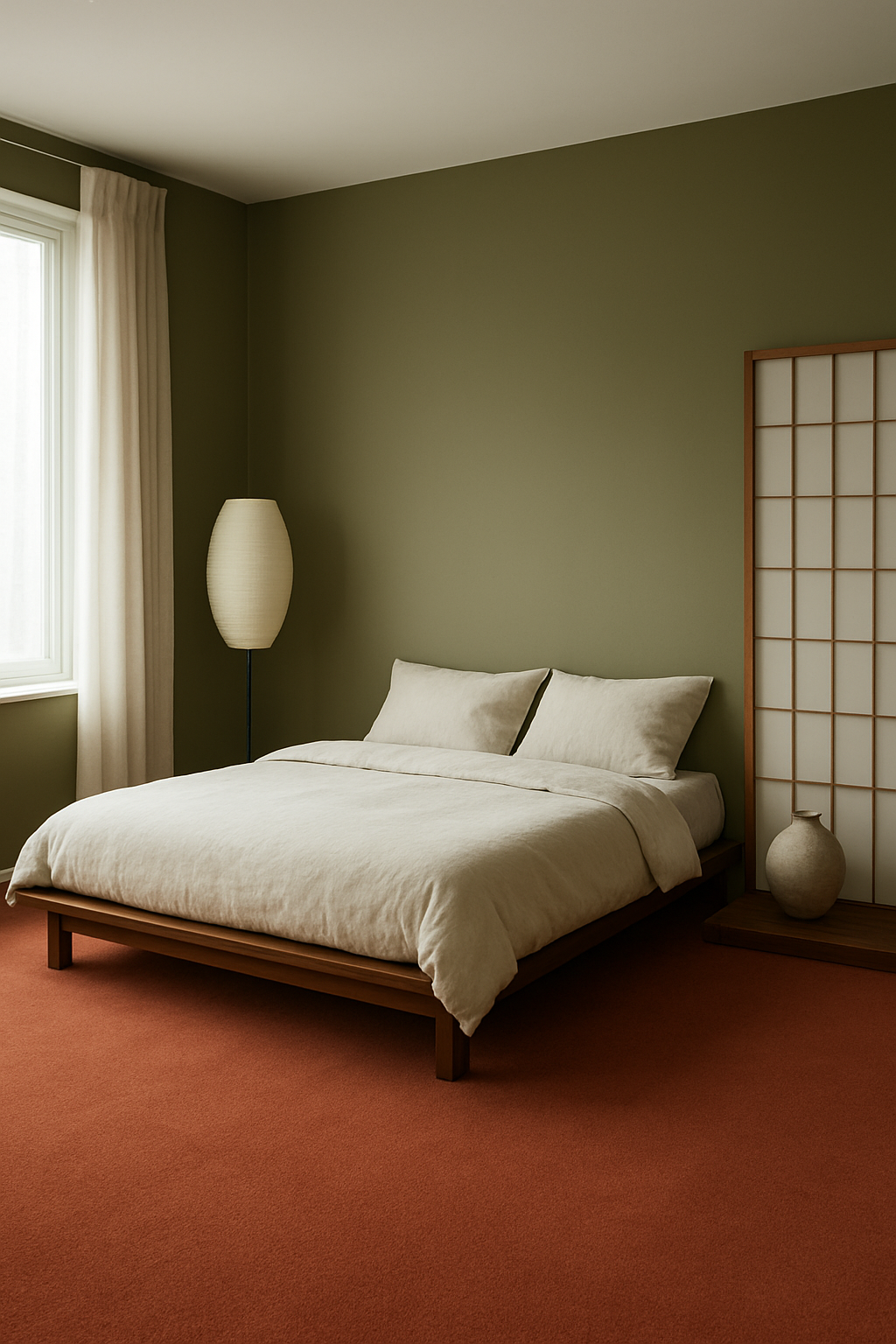 Olive Walls Meet 13 Carpet Colors Worth Trying
