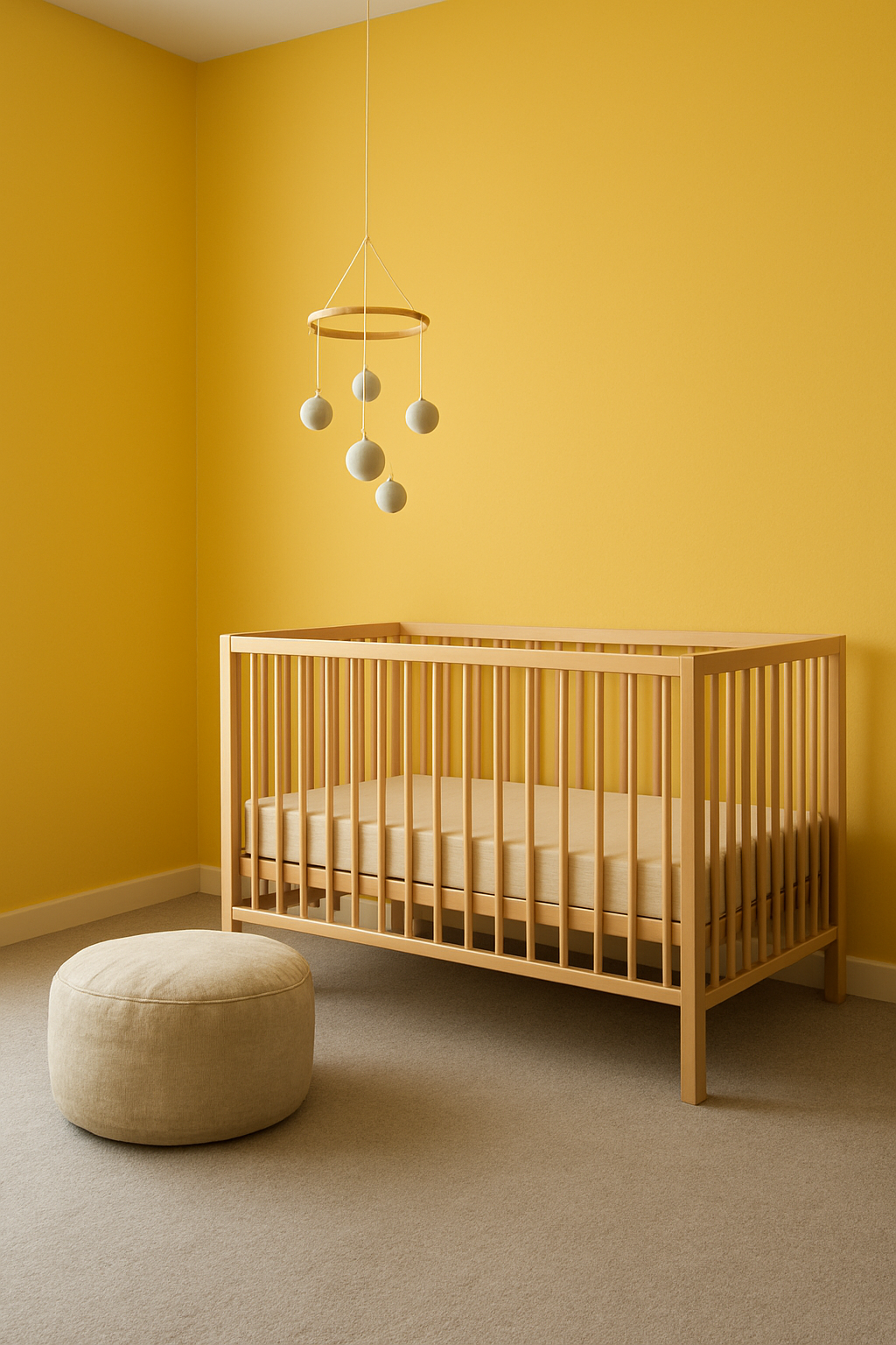 Taming Sunflower Yellow Walls with the Right Carpet Color